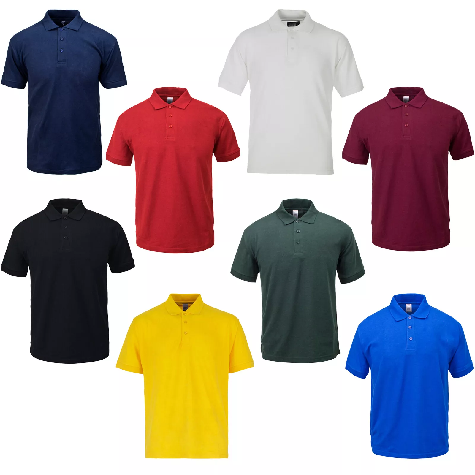 170g Plain Golf shirts - Image 12