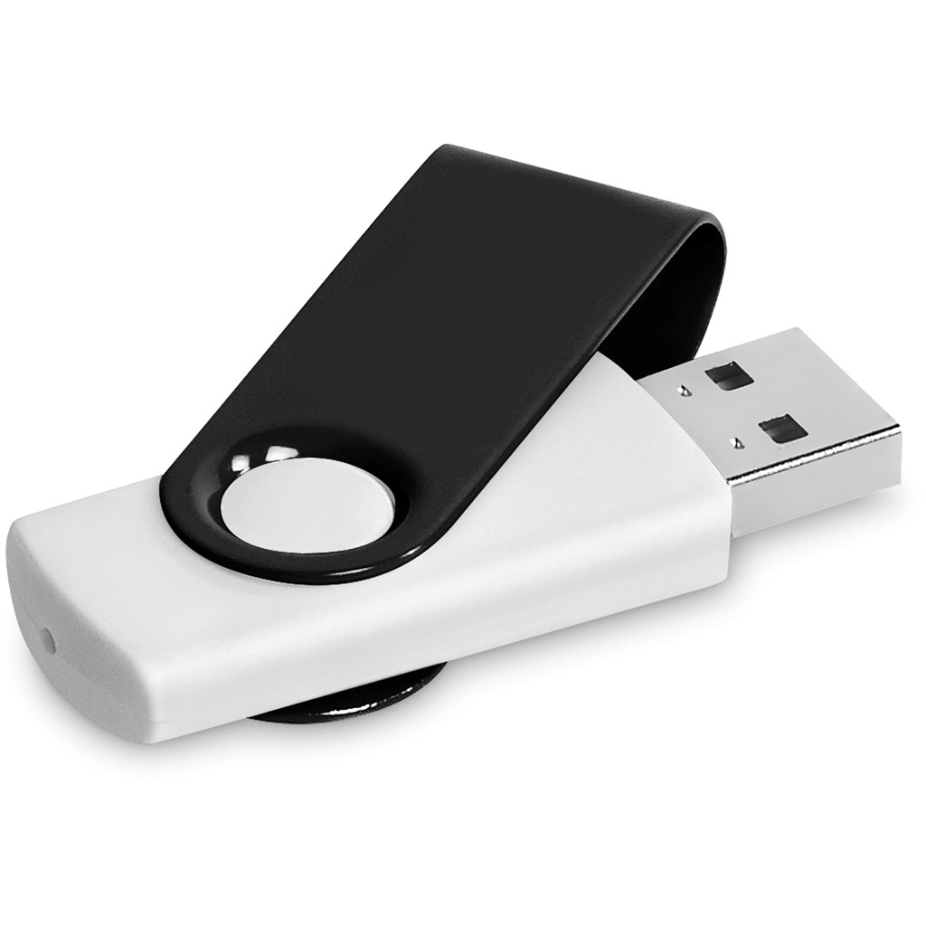 Axis Gyro White Flash Drive - 8GB - Image 4